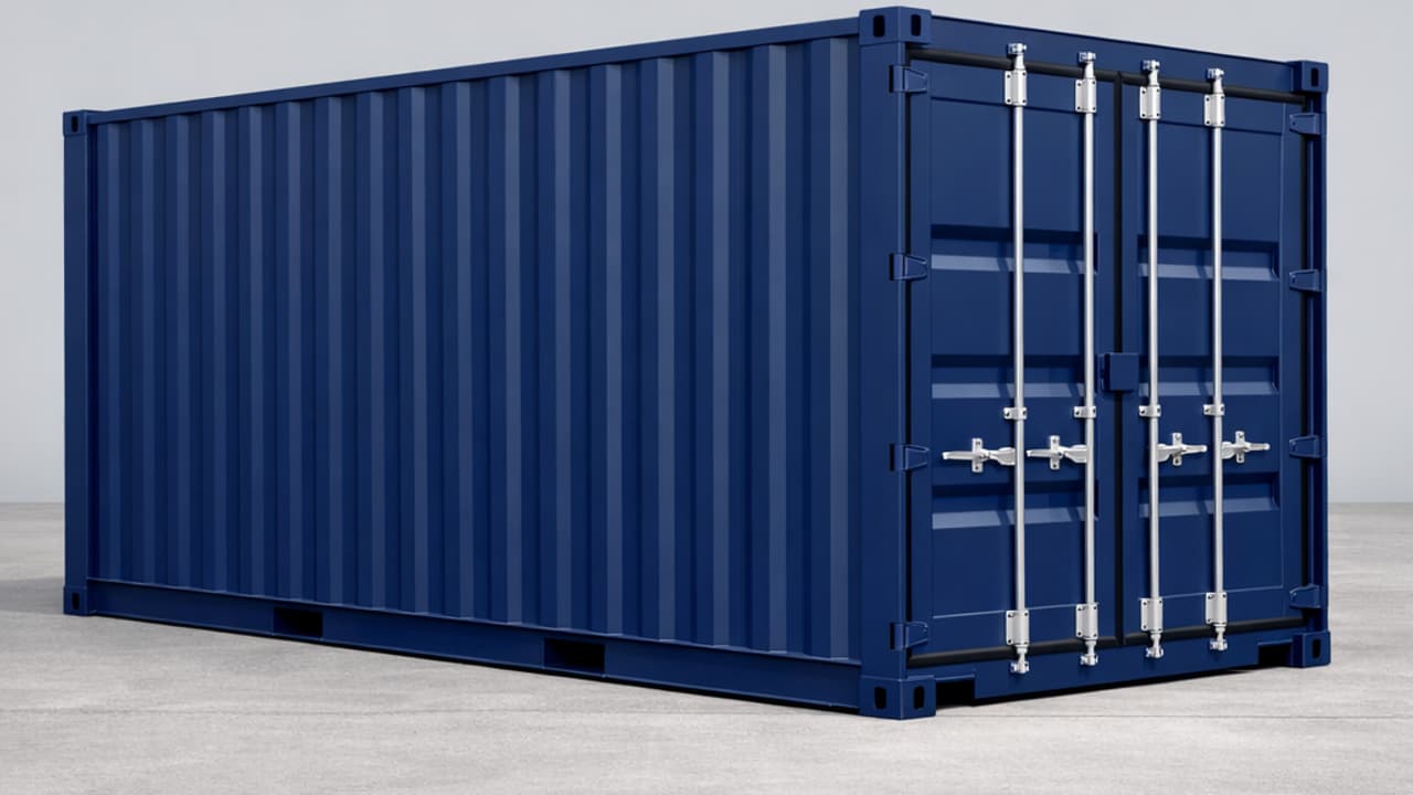 Shipping container 20 feet new delivered to Reading