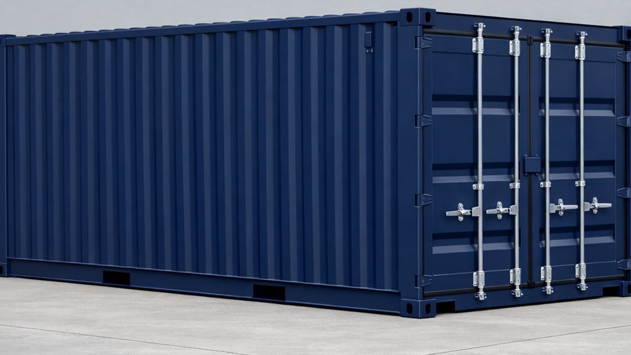 Shipping container 20 feet one-trip delivered to Edinburgh
