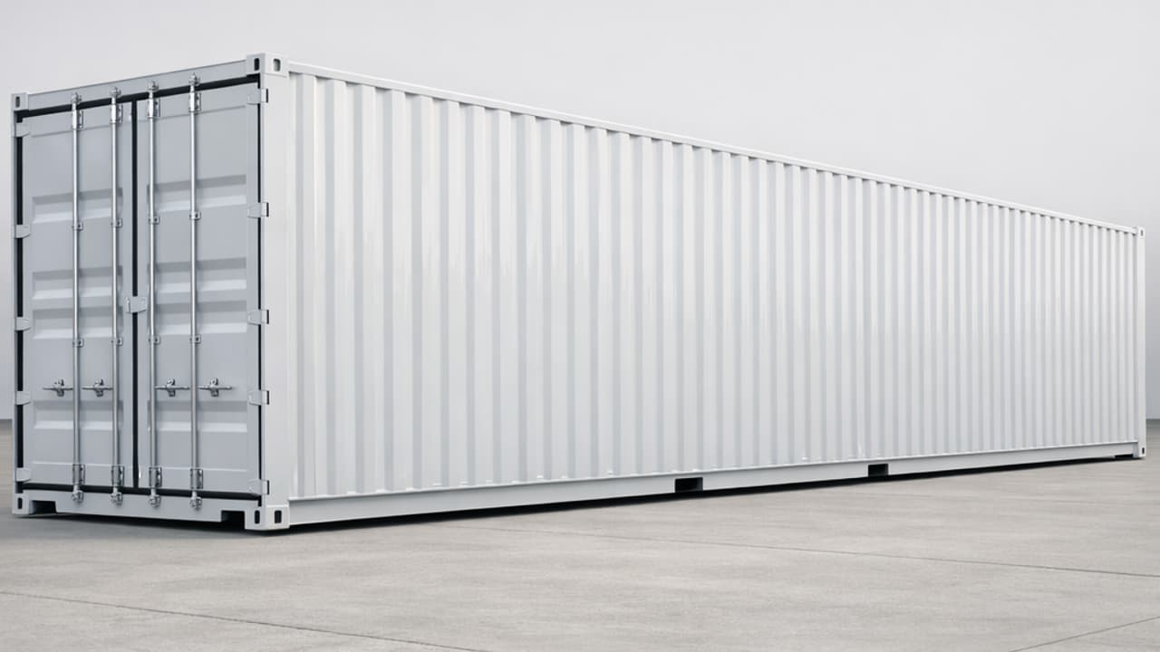Shipping container high cube one-trip delivered to Reading